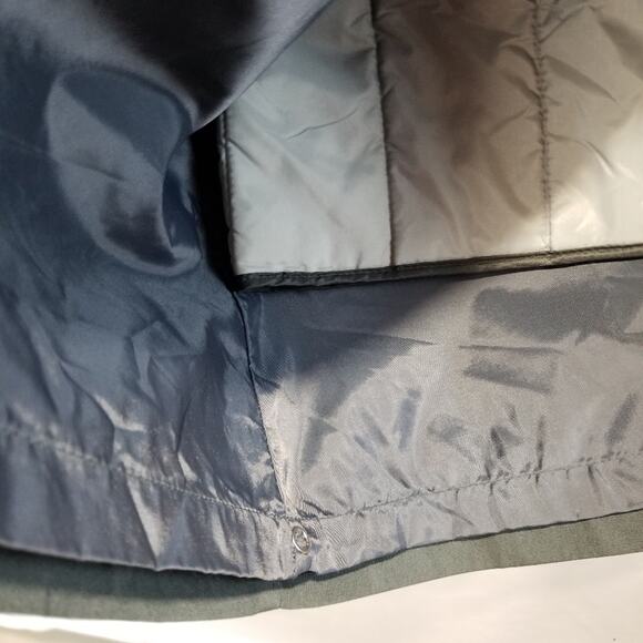 Oleg Cassini Trench Coat Mens 48 All Weather Designer Dark Gray - Picture 9 of 15